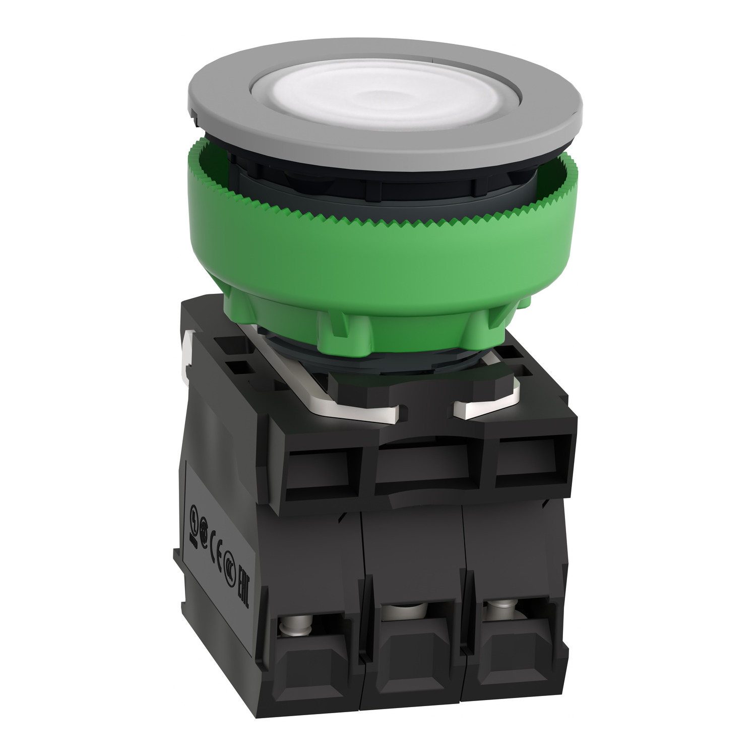 XB5FWCUST01 - FLUSH WHITE CAP IPB LED 24 1NO 1NC SCR | Schneider ...