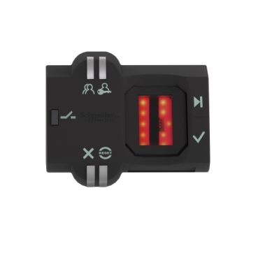 Harmony XB5S, Biometric switch monostable, plastic, Ø22, connection by 2m cable, 24 V AC/DC