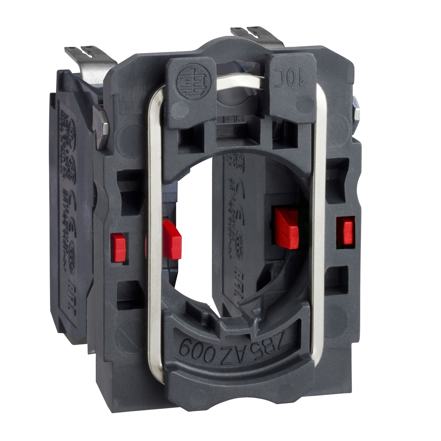 Nyomógomb aljzat érintkezővel előlapra beépíthető 2-ny 3A/AC15/230V Harmony XB5 Schneider