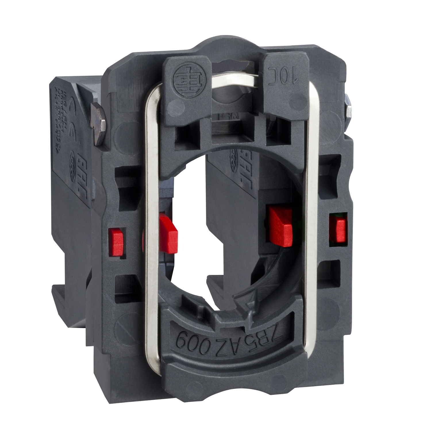 Nyomógomb aljzat érintkezővel beépíthető 2-ny 3A/AC15/230V Harmony XB5 Schneider