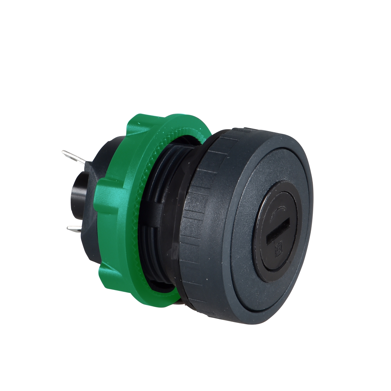 Biztosítóaljzat d22 5x20mm forrasztásos 6.3A 250V AC/DC előlapba Harmony XB5 Schneider