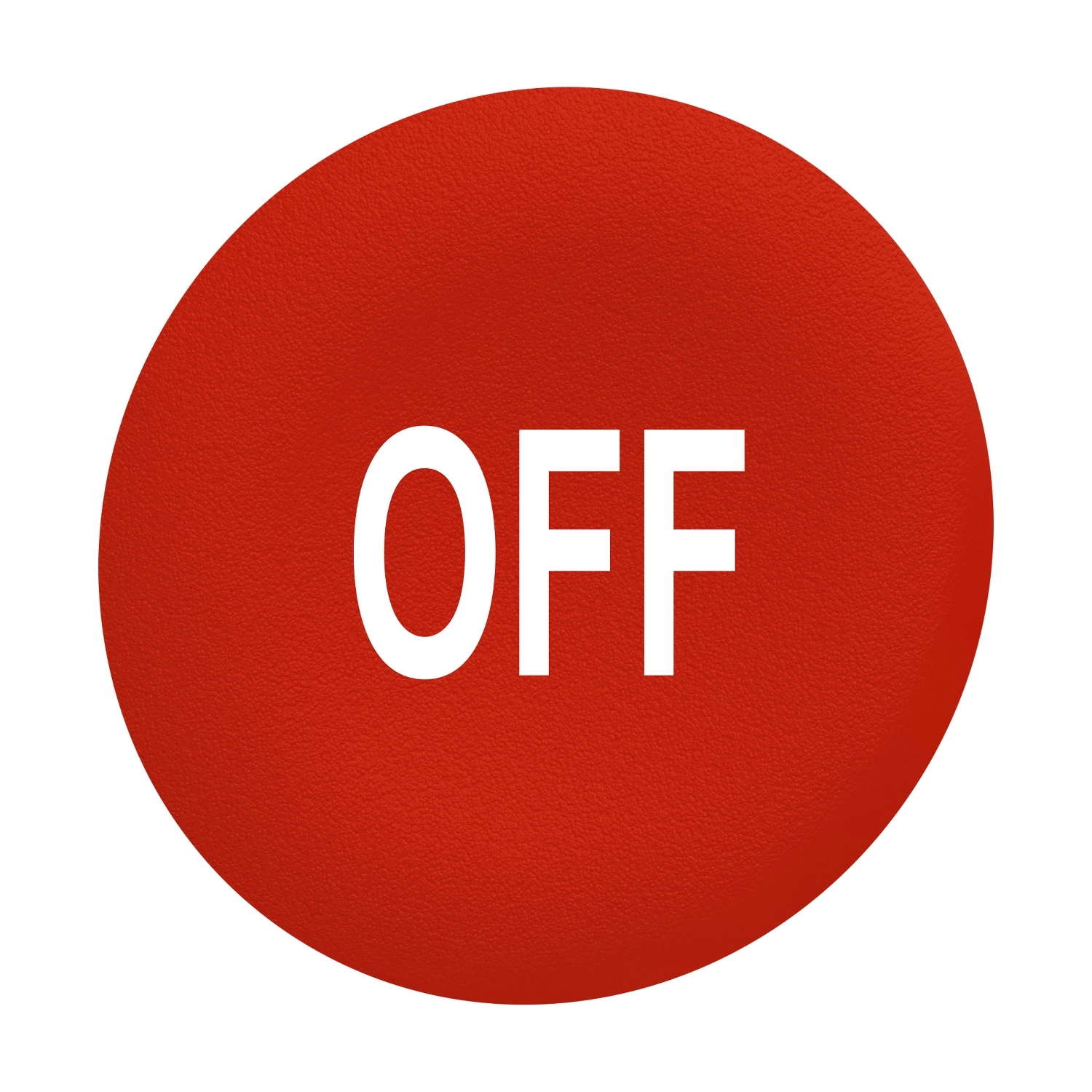 CAPSULA ROSSA ''OFF''  30MM