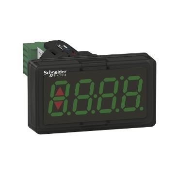 Harmony XB5 műanyag digitális panelkijelző, Ø22, zöld, 4 digit, 4-20mA bemenet XBH1AA0G4