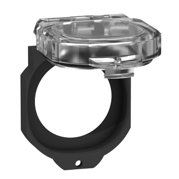 Harmony XB4/XB5 Ø22 USB/RJ45 porthoz fedő, műanyag, IP65/IP67, átlátszó ZBSP2