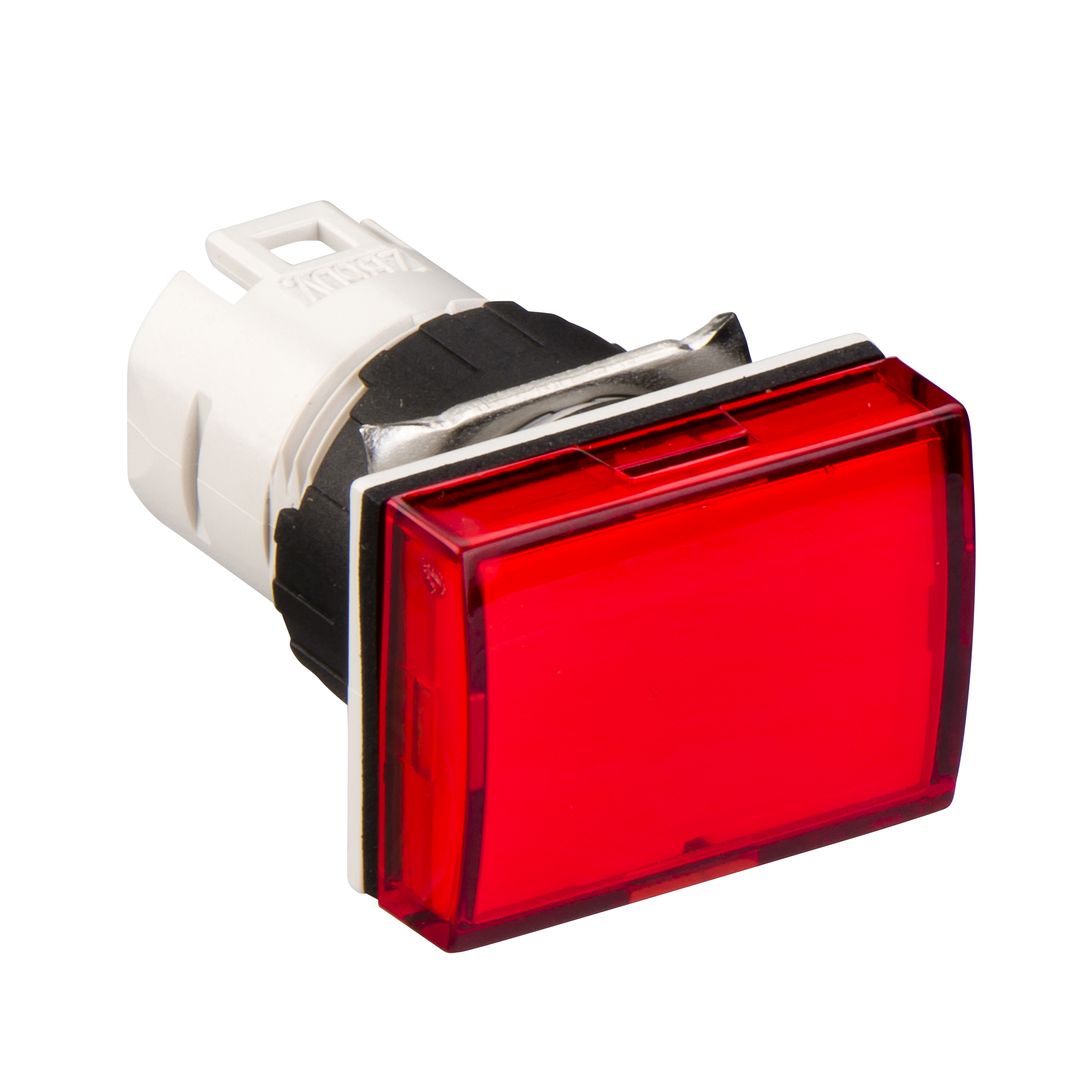PILOT LIGHT HEAD DIAM 16 RECTANGULAR RED