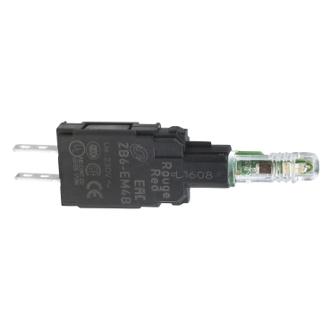 Harmony XB6 LED-es jelzőlámpa aljzat piros ZB6EM4B