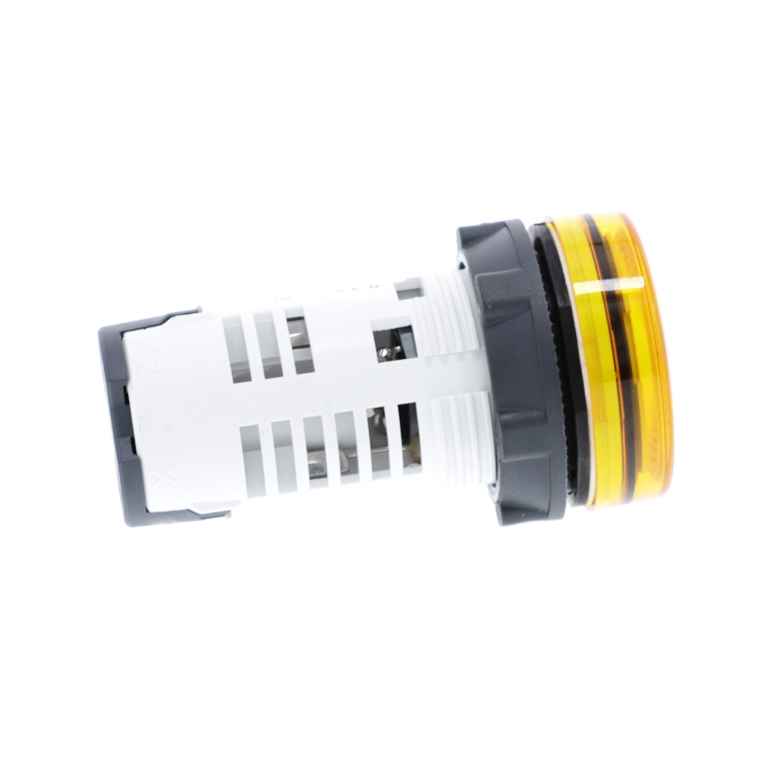 XB7EV08GP Monolithic pilot light, Harmony XB7, plastic, orange, 22mm