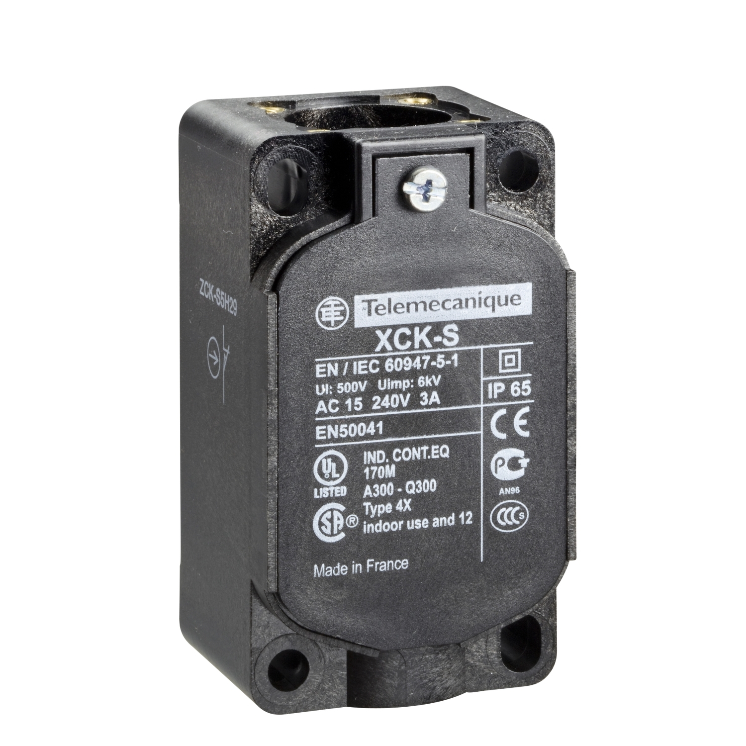 Limit switch body, Limit switches XC Standard, ZCKS, 1NC+1 NO, snap action, M20