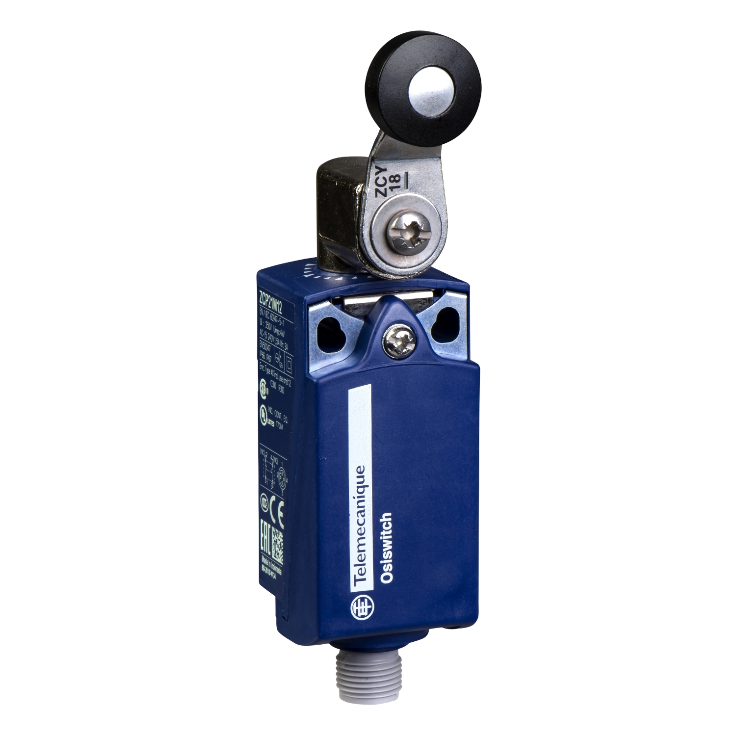 limit switch body ZCP - compact - 1NC+1NO - snap action - M12 4P