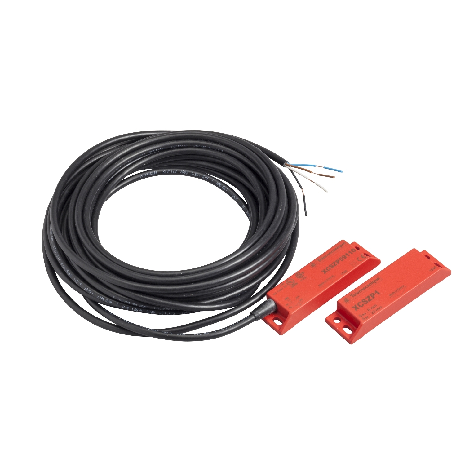 coded magnetic switch XCSDMP - 1 NC + 2 NO - 1 NO staggered - 5m