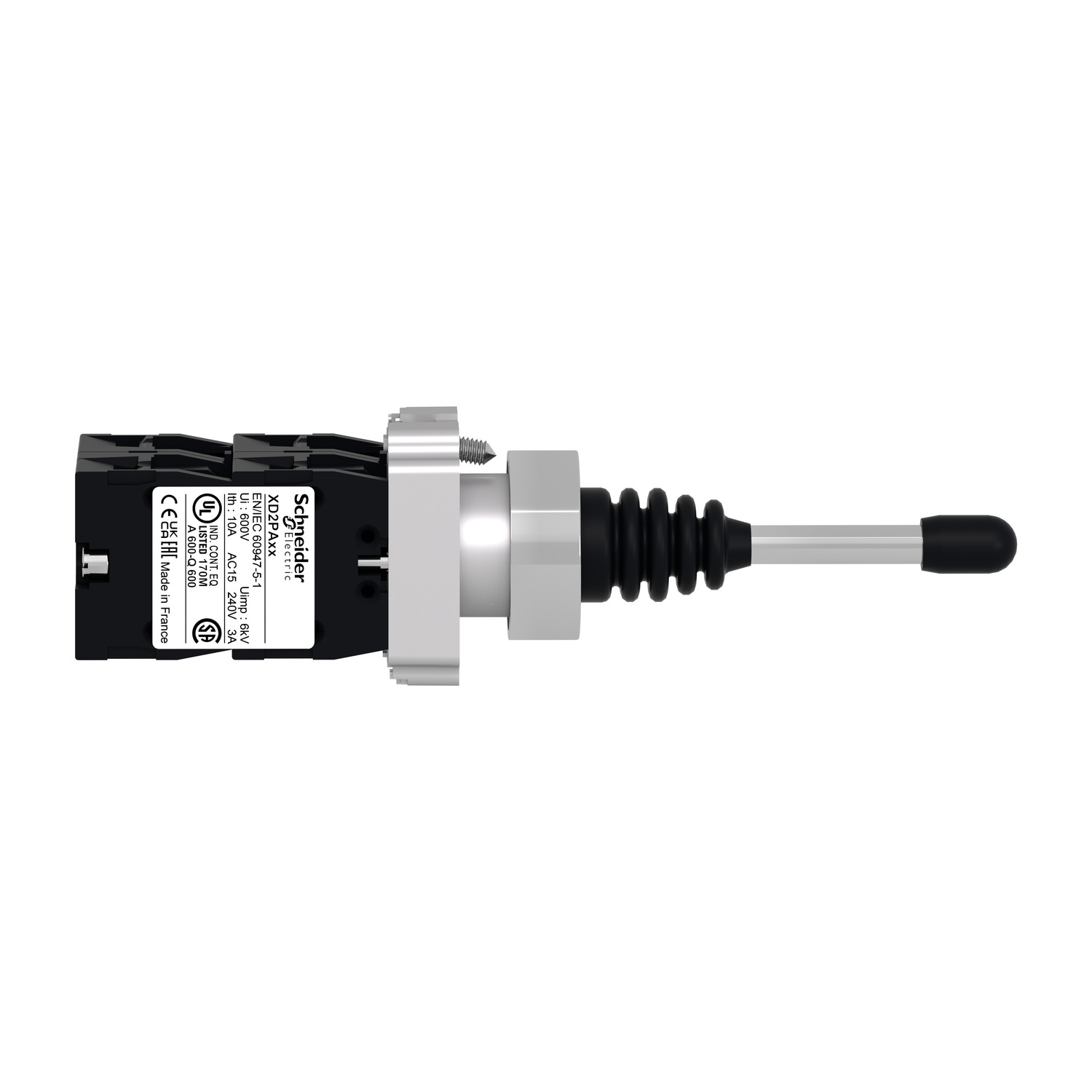 XD2PA24 - Complete joystick controller, Harmony XD2, 22mm, metal, 4 ...