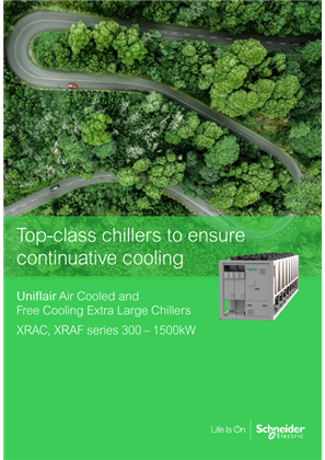 Uniflair Air Cooled and Free Cooling Extra Large Chillers_XRAC XRAF Series 300 1500kW_Brochure_EN