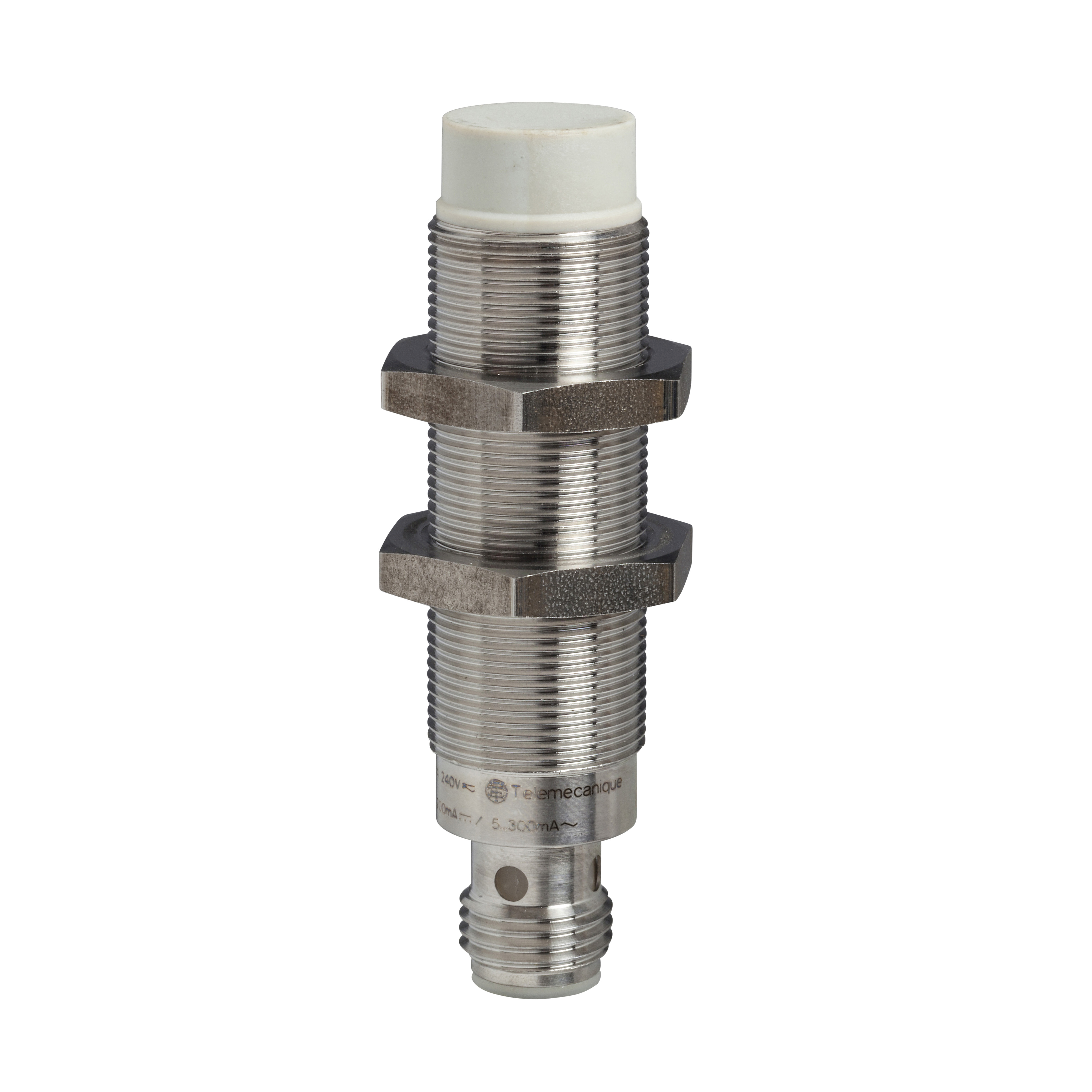 Inductive proximity sensors XS, inductive sensor XS2 M18, L72mm, stainless, Sn12mm, 24...240VAC/DC, 1/2