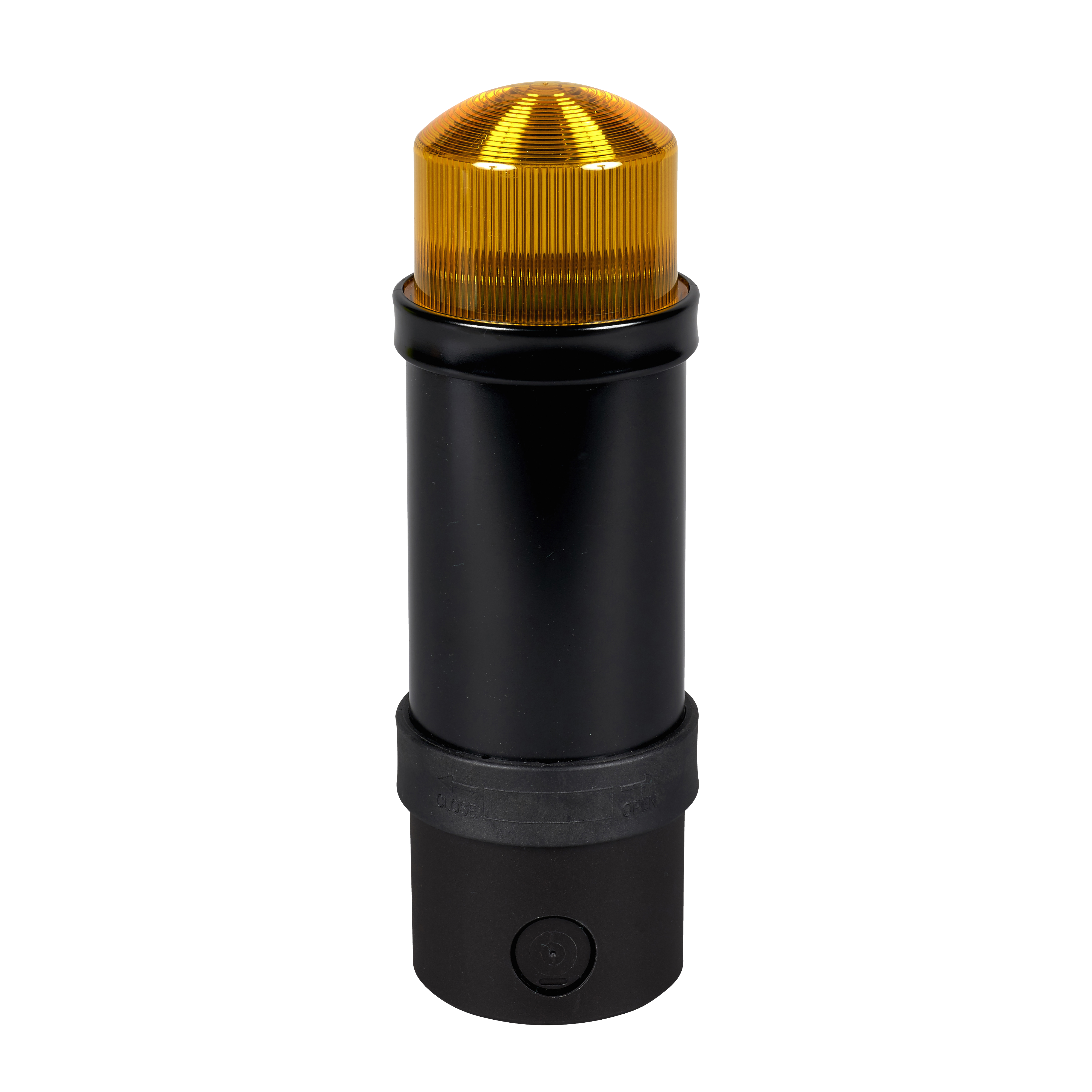 Complete beacon, Harmony XVB Universal, yellow strobe, 70mm, flashing