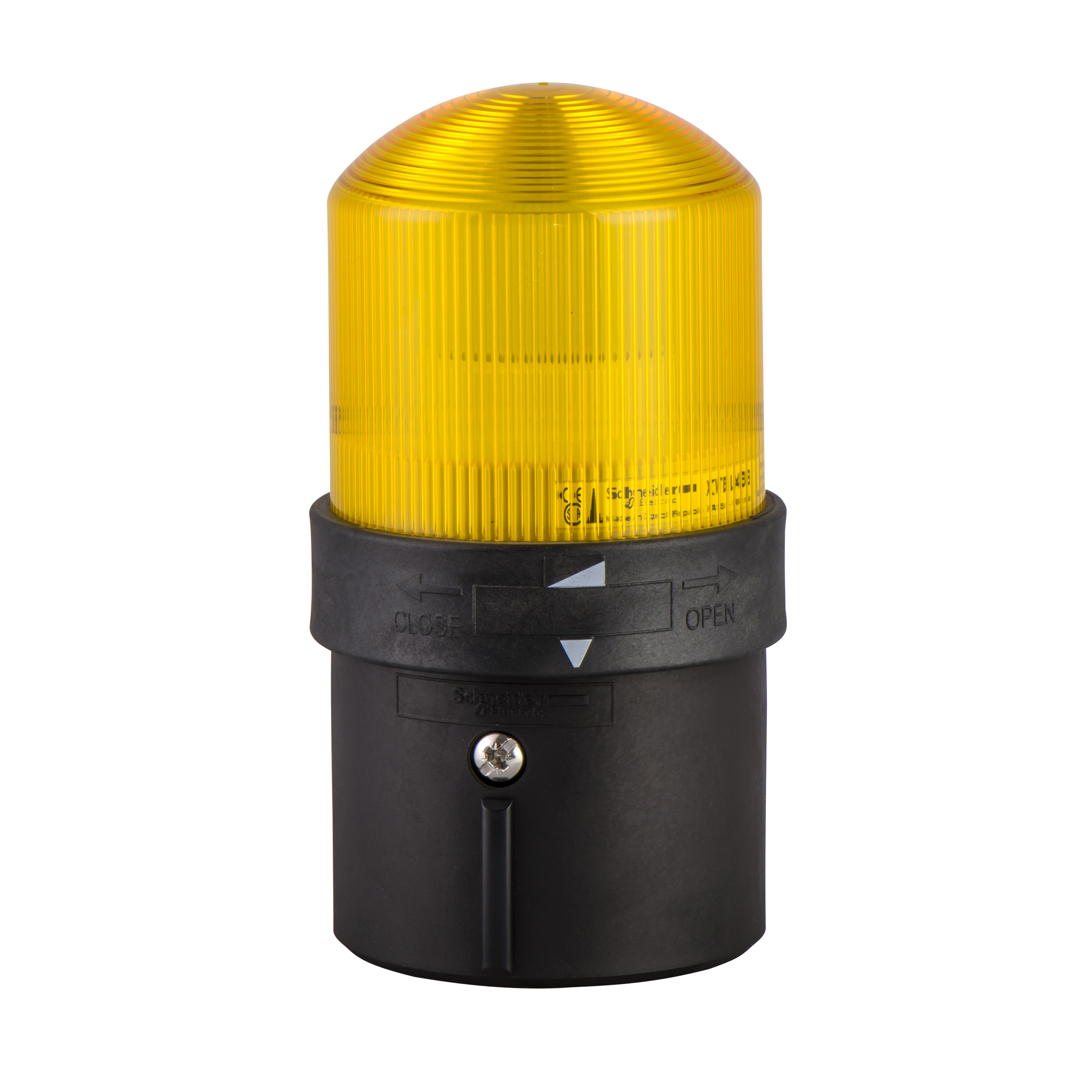 Complete beacon, Harmony XVB, indicating 250V 10W + options, yellow