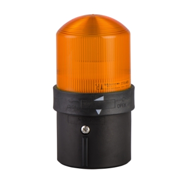 Harmony XVB Ø70 fényoszlop, villogó fényű, BA15d foglalatos, narancssárga 230VAC XVBL4M5