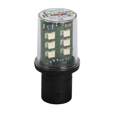 AMBER, FLASHING LED, 24VAC/DC DL1BKB5