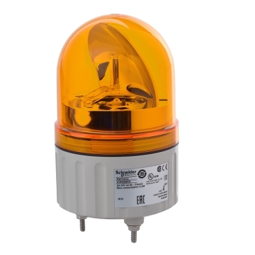 Forgótükrös jelzőfény, 84mm, IP23, narancs, 24VAC/DC XVR08B05
