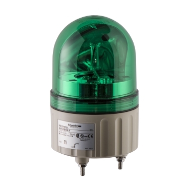 Forgótükrös jelzőfény, 84mm, IP23, zöld, 24VAC/DC XVR08B03