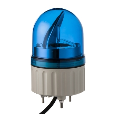 Forgótükrös jelzőfény, 84mm, IP23, kék, 24VAC/DC XVR08B06