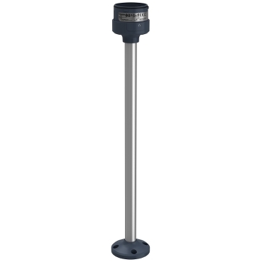 Harmony XVU Ø60 fényoszlop rögzítő egység tartóoszlopos rögzítéshez, 400 mm magas, fekete XVUZ400