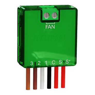 Airflow, Circuit Board, For Sweep Fan, Wall Control, Translucent Green