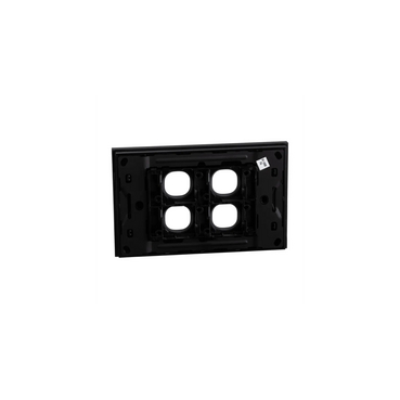 Grid plate and cover switch 4G less mechs - ZEN black