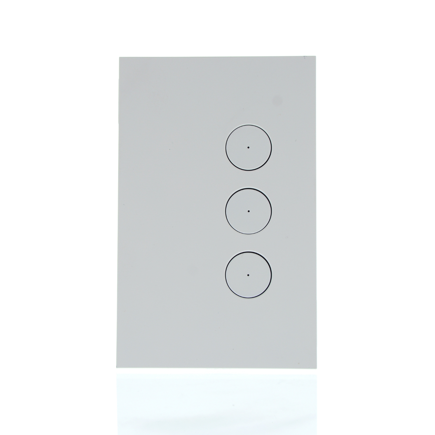 Z4063PBLZW Clipsal Saturn Zen, Pushbutton Switch, LED, 3 Gang, 250V