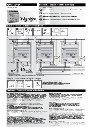 Acti 9- SCU10-SAE Remote Control Dimmer-User Guide (EN)
