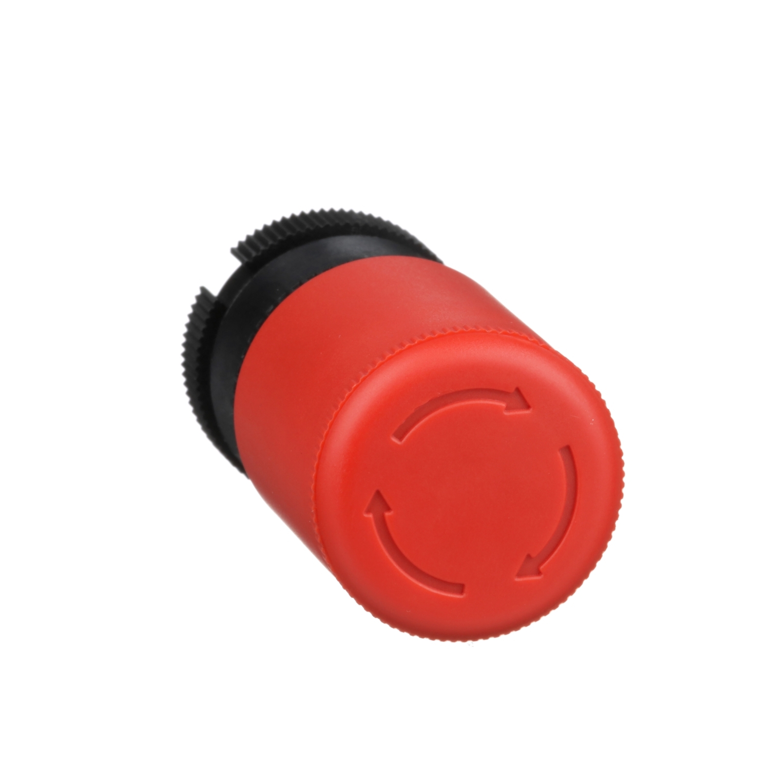 Emergency stop head, Harmony XAC, red mushroom 30mm, latching turn to release