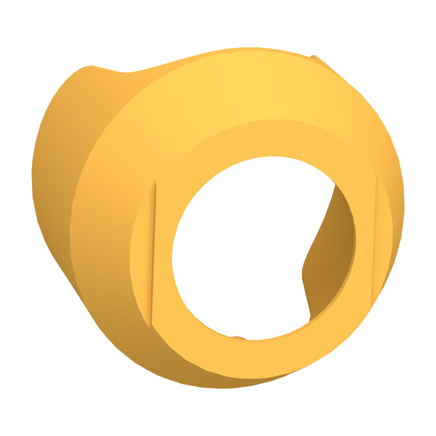 ZB2BZ1605C - guard for Ø 40 key release mushroom head - Ø 22 mm units -  yellow | 施耐德电气