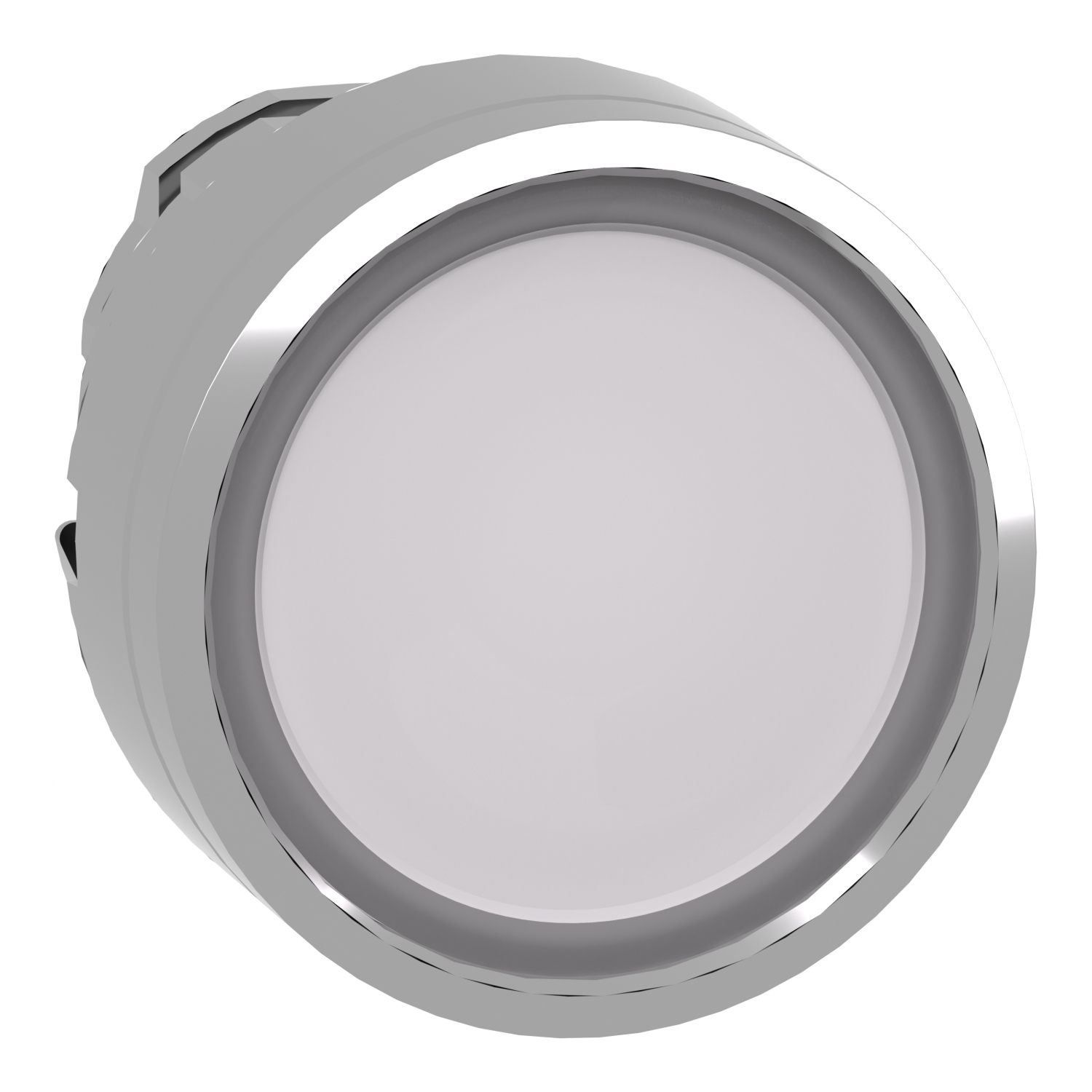 TESTA PULSANTE LUMINOSO BIANCO LED