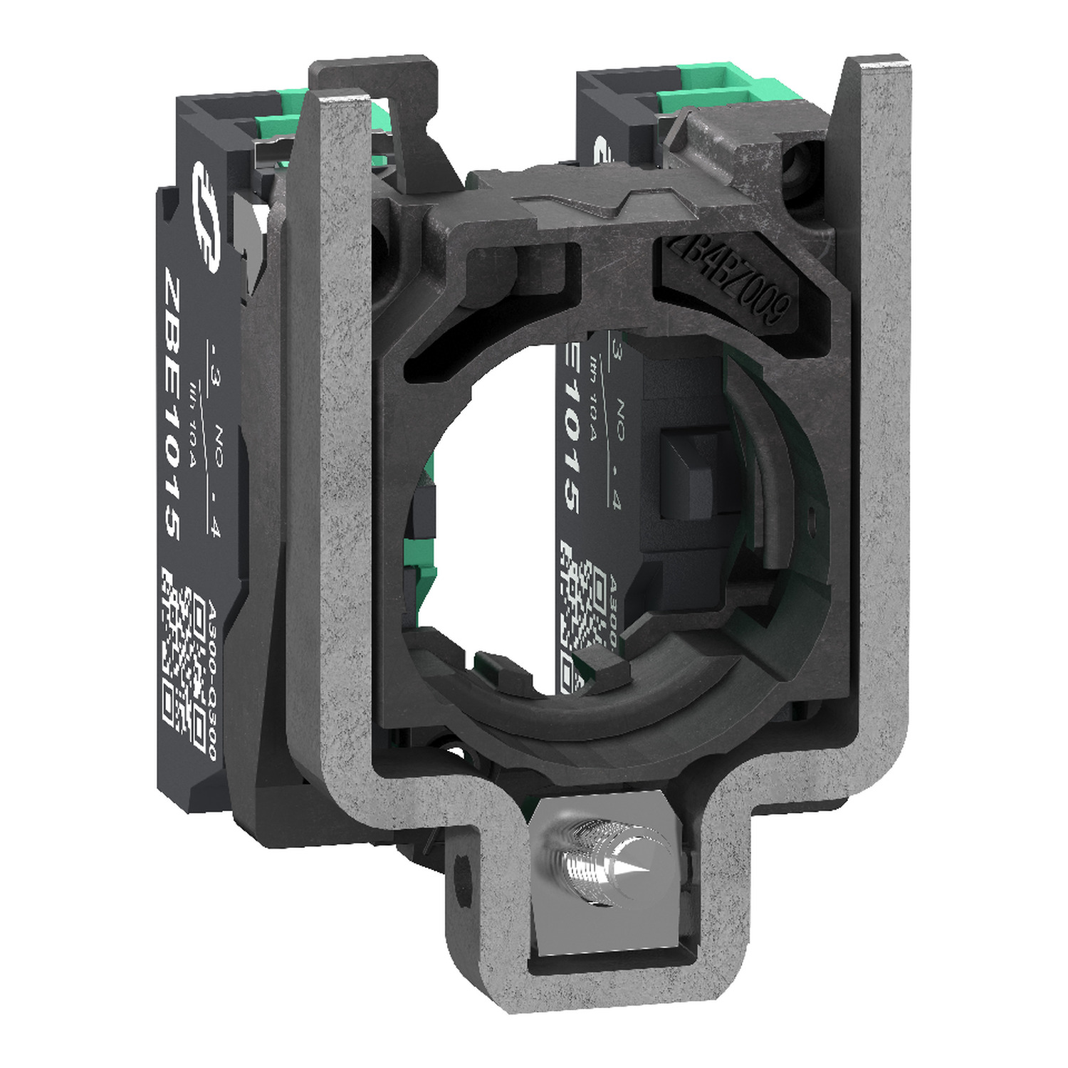 Nyomógomb aljzat érintkezővel beépíthető 2-z 3A/AC15/230V rugószorításos Harmony XB4 Schneider