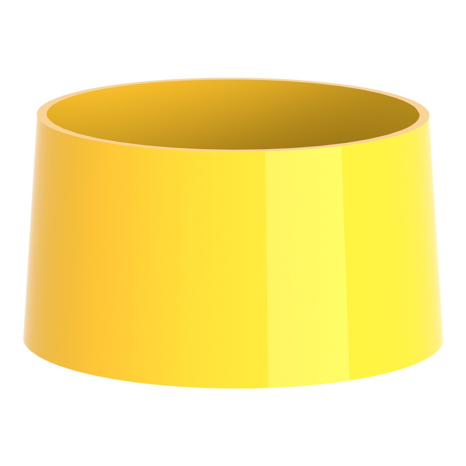 Round guard for 40mm Emergency stop, Harmony XB4, plastic, yellow