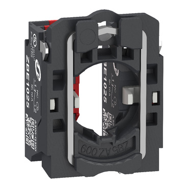 Nyomógomb aljzat érintkezővel beépíthető 2-ny 3A/AC15/230V rugószorításos Harmony XB5 Schneider