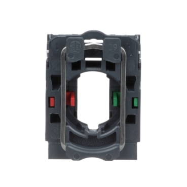 single contact block with body/fixing collar 1NO+1NC screw clamp terminal