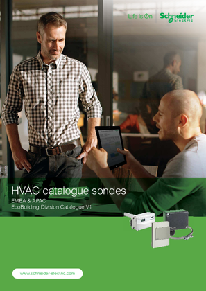 HVAC catalogue sondes / capteurs