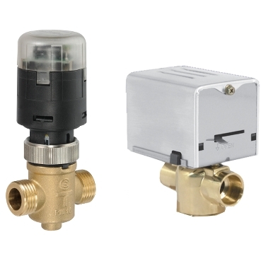 Zone valves and actuators from Schneider Electric give customers performance, versatility, and a patented “PopTop” actuator technology that revolutionized the zone valve market.