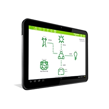Conext ComBox Tablet App Schneider Electric Monitoring App