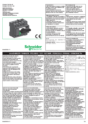 Compact INS 40 - 160 instruction sheet