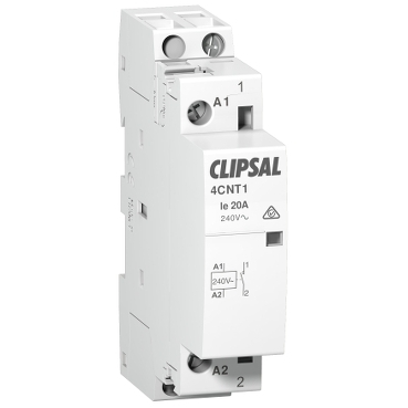 Clipsal MAX4 Contactor 25 A 240 VAC 1 NO 1 Module