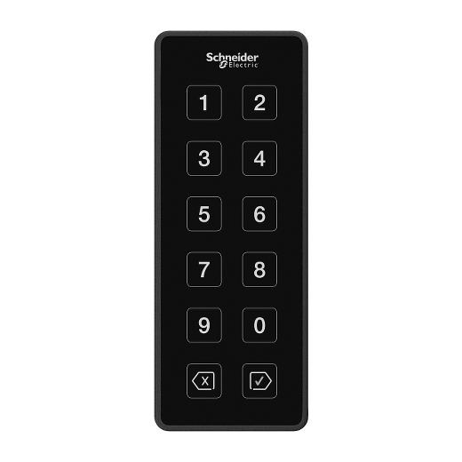 Sx Rk Sb Security Expert Smartcard Reader 13 56mhz Pin And Keypad Mullion Black Schneider Electric Global