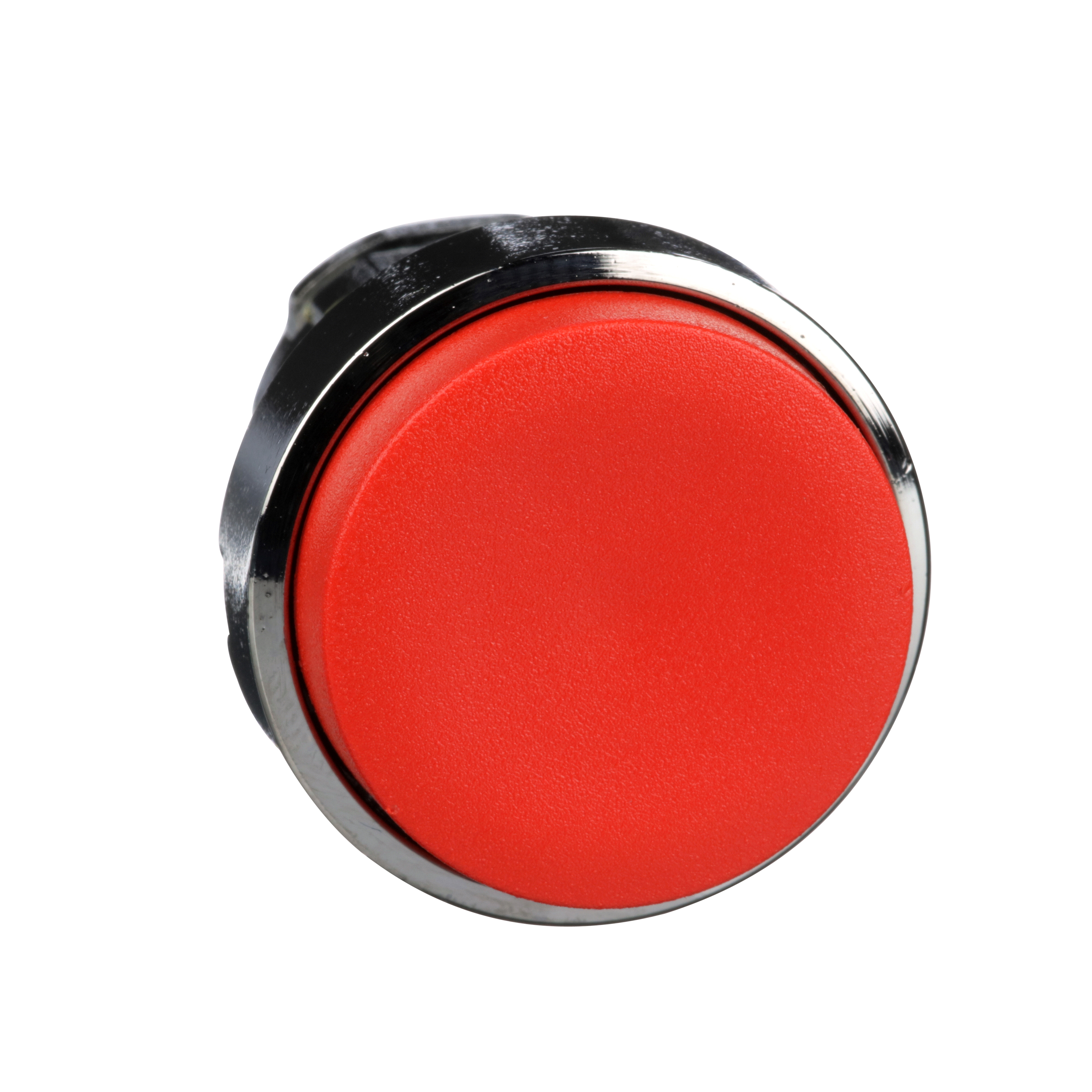XB4 - Cabezal pulsador saliente, metálico, rojo