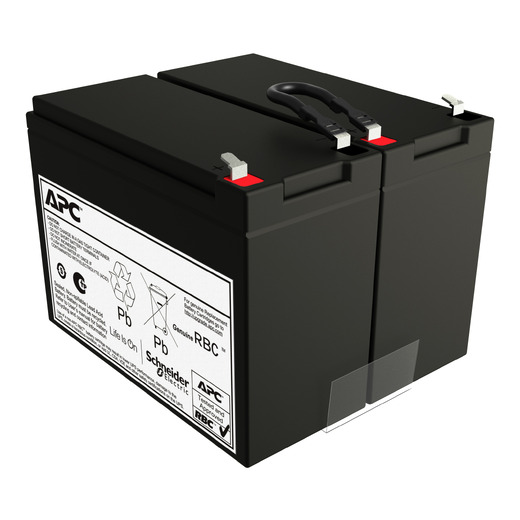 APC Replacement Battery Cartridge, VRLA, 10Ah, 24V DC, 2-year warranty