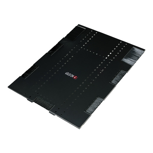 Capot Performance NetShelter SX, 750 mm de largeur x 1 200 mm de profondeur, noir Avant gauche
