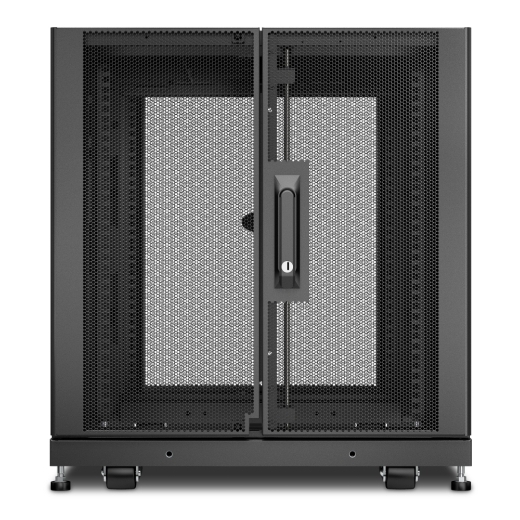 APC NetShelter SX, Server Rack Enclosure, 12U, Black, 658H x 600W x 900D mm