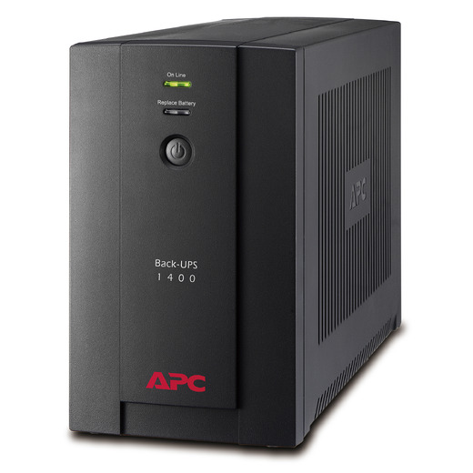 Back-UPS de APC, 1400 VA, 230 V, AVR, enchufes IEC