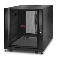 APC NetShelter SX, Server Rack Enclosure, 12U, Black, 658H x 600W x 1070D mm