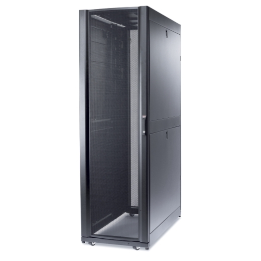 APC NetShelter SX, Server Rack Enclosure, 42U, Black, 1991H x 600W x 1200D mm Front Left