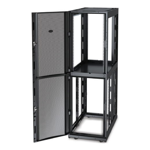 APC NetShelter SX, Server Rack Enclosure, Colocation, 42U, Black, 1991H x 600W x 1070D mm